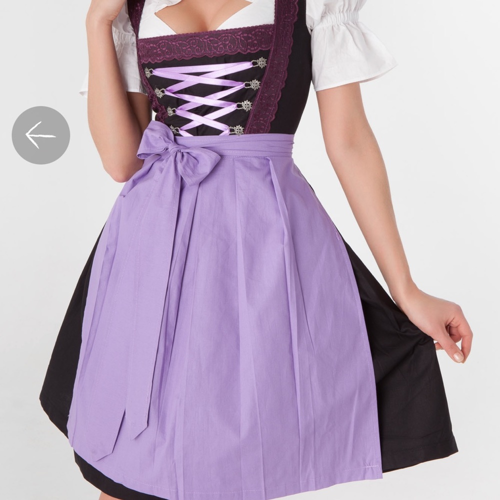 Authentic German Dirndl Dress for Octoberfest/Halloween-never worn